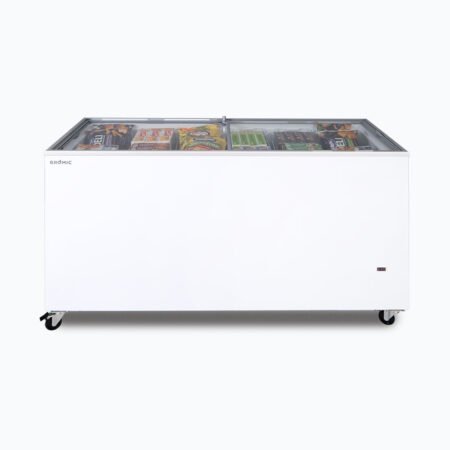 Bromic CF0500FTFG-NR Display Chest Freezer 491L Flat Glass Top