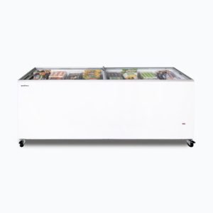 Bromic CF0700FTFG-NR – Display Chest Freezer – 670L – Flat Glass Top
