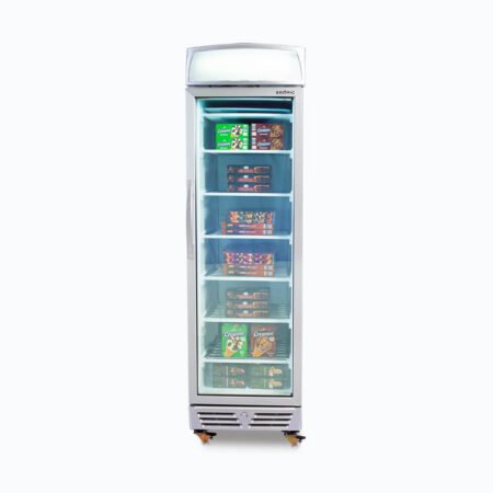 Bromic UF0374LS-NR – Upright Display Freezer – 300L – 1 Door – Flat Glass – Lightbox