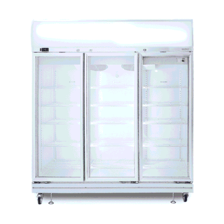 Bromic GD1500LF Upright Display Fridge – 1507L Glass Doors