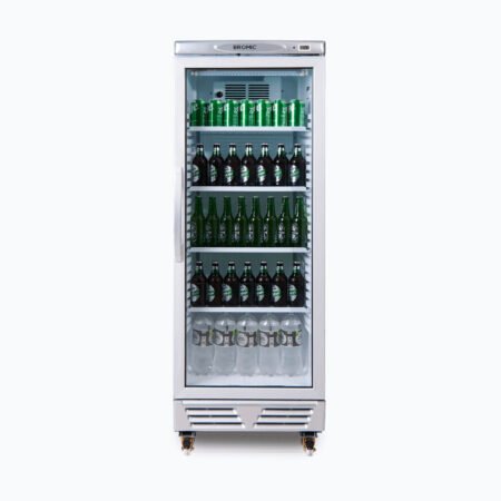 GM0300 LED ECO Flat Glass Door 290L Upright Display Chiller