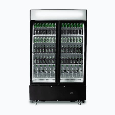 Bromic GM1000LBCAS 960L 2-Door Upright Display Fridge