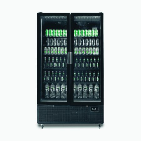 Bromic GM1100B-NR 2 Door Upright Display Fridge 1126L