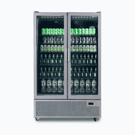 Bromic GM1100S-NR – 2 Door Upright Display Fridge 1126L
