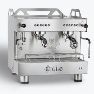 Bezzera OTTO Silver Compact 2 Group Espresso Machine BZOTTOCDE2IS1