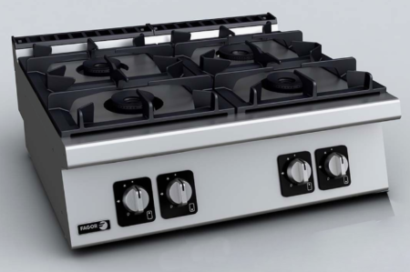 Fagor Kore 700 Series Bench Top 4 Gas Burners – C-G740H