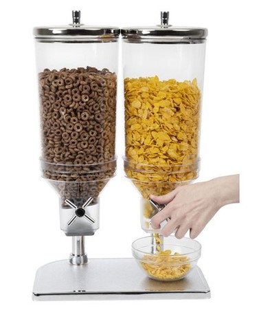 APS CF268 Cereal Dispenser 2 x 4.5Ltr