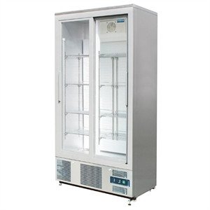 Polar CK478-A 490L G-Series Double Sliding Door Bar Cooler