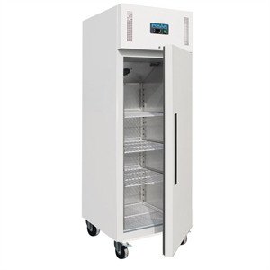 Polar CK480-A G-Series Upright Freezer White 600Ltr
