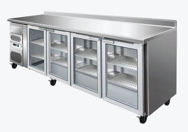 CM25G TROPICALISED Four Door Bar Fridge