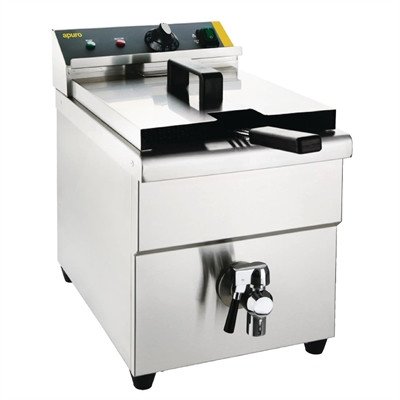 Apuro CP793-A Single Tank Single Basket Induction Fryer 3kW