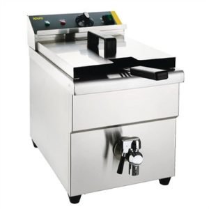 Apuro CP793-A Single Tank Single Basket Induction Fryer 3kW