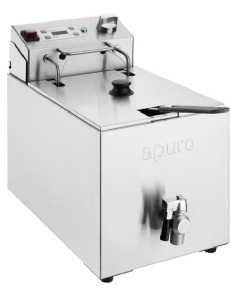 Apuro CU620-A Single Tank 8L Electric Fryer with Timer