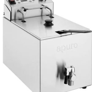 Apuro CU620-A Single Tank 8L Electric Fryer with Timer