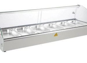 Apuro CW148-A Countertop Heated Food Display 1200mm