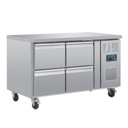 Polar DA547-A U-Series Four Drawer Counter Fridge
