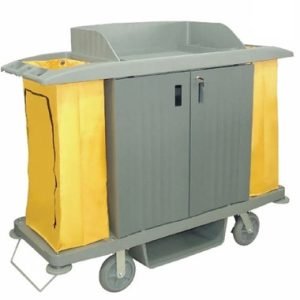 Jantex DL012 Housekeeping Trolley With Doors