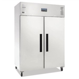Polar DL898-A G-Series 2 Door Upright Fridge White 1200L