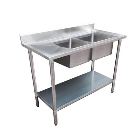 Modular System Double Sink Bench Right Handed 1800x600x900mm – 1800-6-DSBR