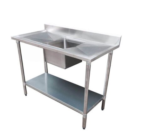 1500-6-SSBC Modular Centre Single Sink Bench 1500x600x900mm