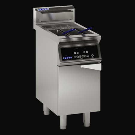 Luus EF7-40 Twin Basket, Single Pan Induction Fryer