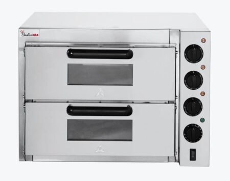 BakerMax Compact Double Deck Electric Pizza Oven EP-2T