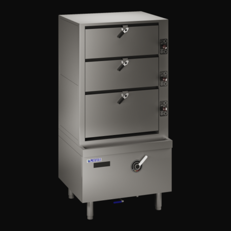 Luus ESC-90 910 wide 3 Deck Induction Steam Cabinet