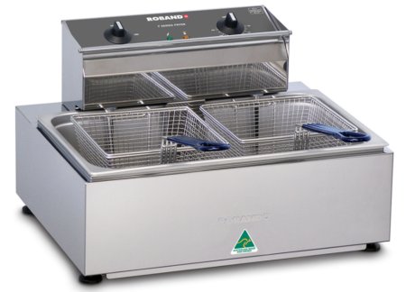 Roband F111 F-Series Single Pan Double Basket Fryer