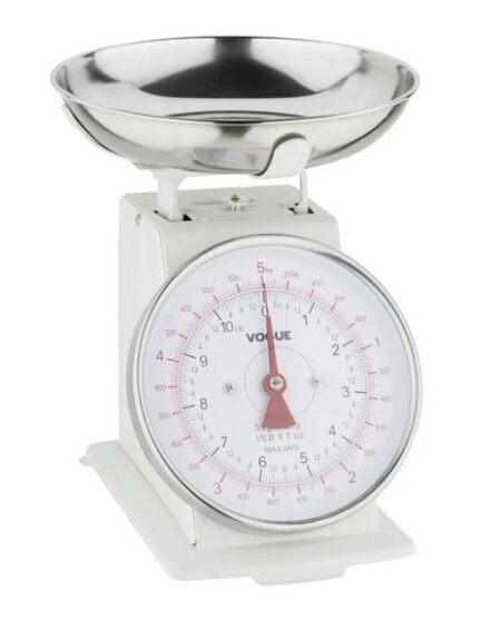 Vogue F172 Kitchen Scale Bowl Top 5Kg – Grad. 20g