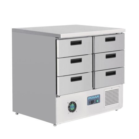 Polar FA440-A G-Series Refrigerated Counter 6 Drawers 240L