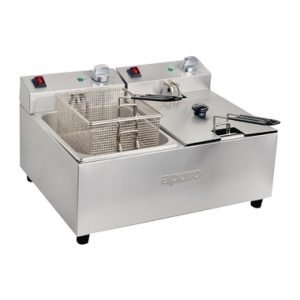 Apuro FB971-A Double Fryer – 2x5Ltr 2×2.2kW