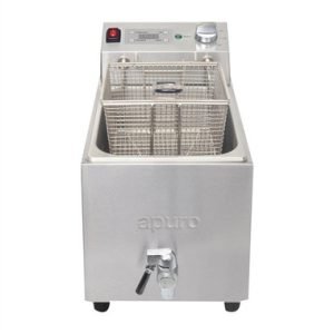 Apuro FC374-A Single Tank Fryer with Timer – 1x8Ltr – 2.9kW