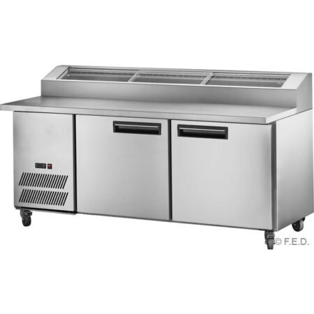 PPB/18 Two Large Door DELUXE Pizza Prep Bench