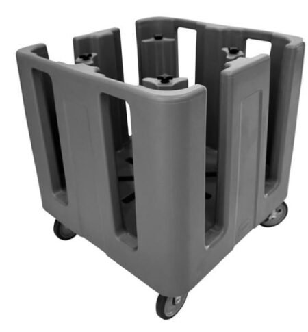 Cambro FU684 Compact Adjustable Dish Caddy 4 Column – Black