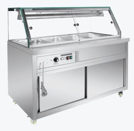 Thermaster Wet & Dry Bain Marie 4×1/1 GN Pans PG150FE-XG