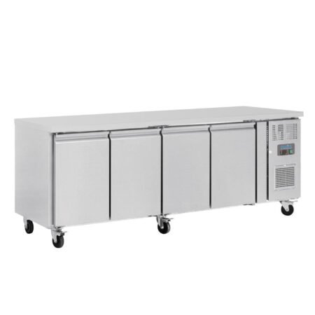 Polar G379-A U-Series Slimline 4 Door Counter Fridge 449L