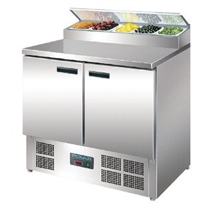 Polar G604-A G-Series Pizza Prep Counter Fridge 254Ltr