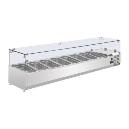 Polar G610-A G-Series Countertop Prep Fridge 8x 1/4GN