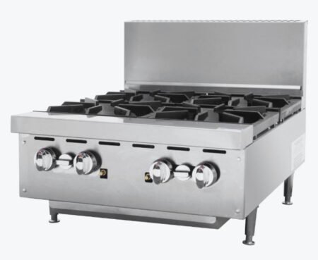 BRENNER Forge 800 Series Gas Bench Top Cooking Range NG with 4 burners – BREG8R-600N
