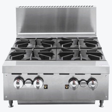 BRENNER Forge 800 Series Gas Bench Top Cooking Range LPG with 4 burners – BREG8R-600L