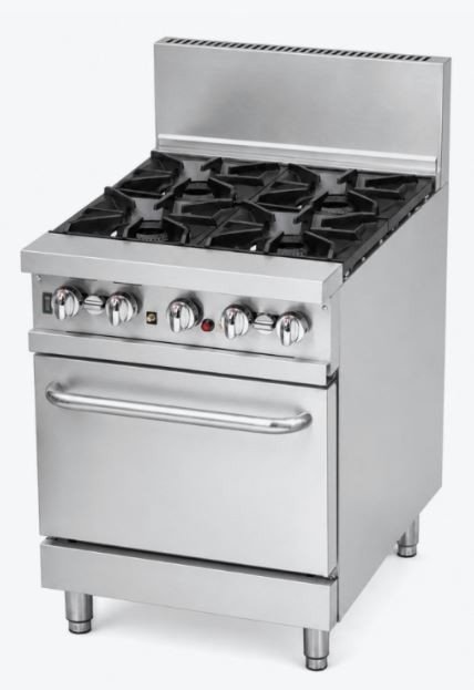 BRENNER Forge 800 Series 4 burners Gas Range with one Fan Forced Oven LPG – BREG8RO-600L
