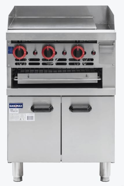 Gasmax Gas Griddle and Gas Toaster with Cabinet GGS-24