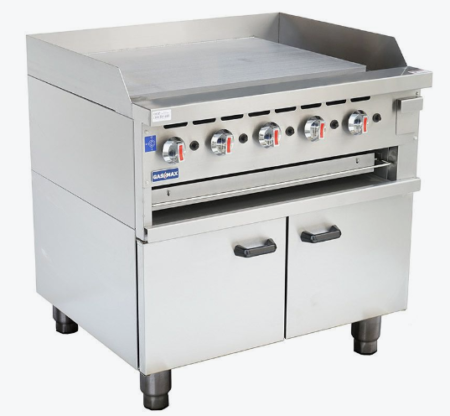 GGS-36LPG Gas Griddle and Gas Toaster with Cabinet