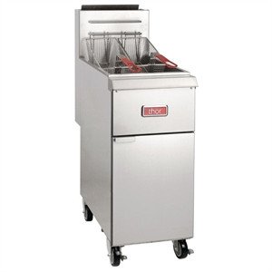 GH111-P Thor Freestanding Single Pan Double Basket LPG Heavy Duty Deep Fryer 25.25Ltr