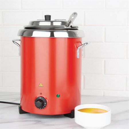 Apuro GH227-A Red Soup Kettle 5.7Ltr