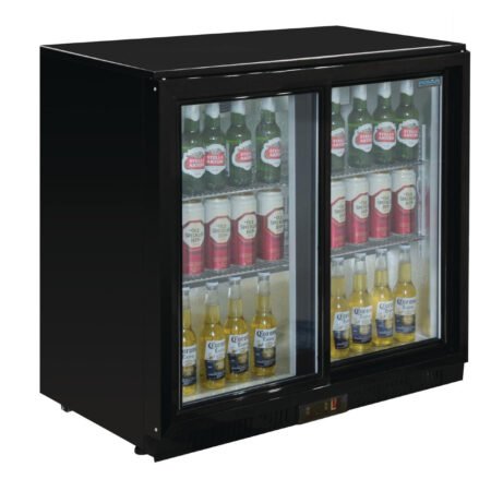 Polar GL010-A G-Series Back Bar Cooler Sliding 198L