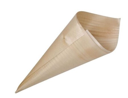 Trenton GP829 Chip Cone Bio Wood 240mm (Pack of 50)
