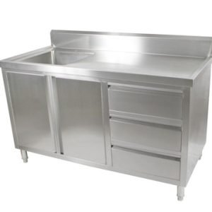 Modular System CABINET WITH LEFT SINK – SC-7-1200L-H