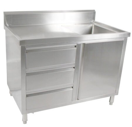 SC-7-1500R-H Kitchen Tidy Cabinet With Right Sink