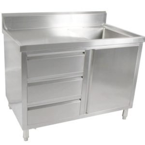 Modular System CABINET WITH RIGHT SINK – SC-7-1200R-H